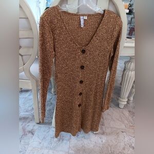 New Designer Alya XXS Long Sleeve Knit Dress